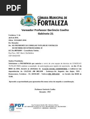 Ofício  313.GAB21-2016