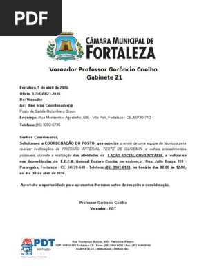 Ofício  315.GAB21-2016