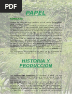 Papel, historia y evolución