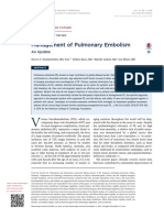 Embolismo Pulmonar Manejo 2016