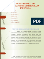 Proses Pernyataan Proklamasi Kemerdekaan Indonesia