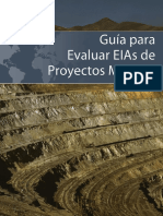 Guia Para Evaluar EIAs de Proyectos Mineros