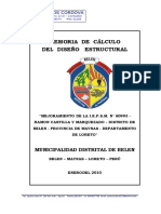 MEMORIA - DE - CALCULO - ESTRUCTURAL - Vaquita PDF