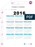 Calendario 2016