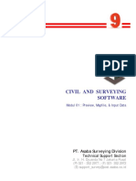 Civil and Surveying Software: PT. Asaba Surveying Division