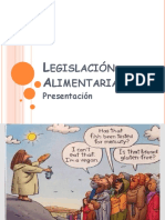 Normalización y Legislación Alimentaria - Presentación PDF