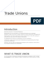 Trade Union in Malaysia Employment Law