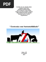 Livro Zootecnia Com Sustentabilidade _ Formato E-Book