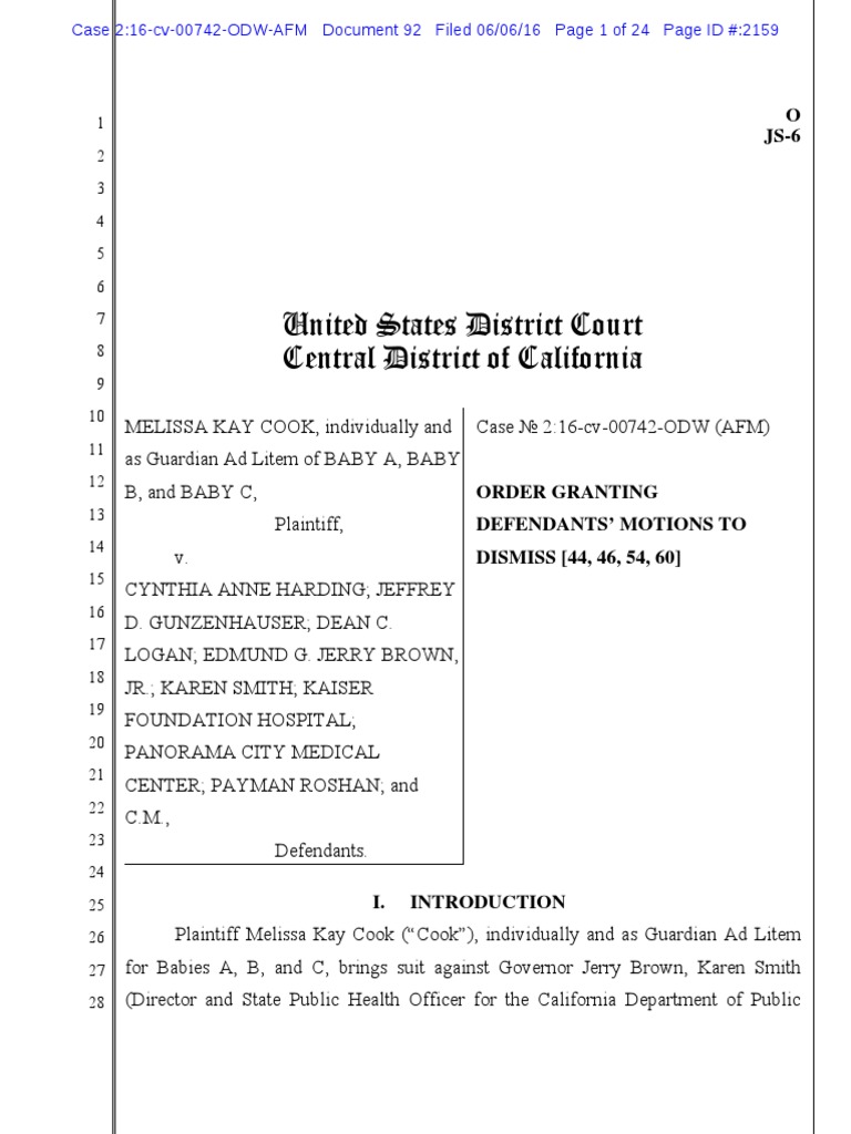 Court Dismisses Surrogacy Rights Case | PDF | Surrogacy | Abstention ...