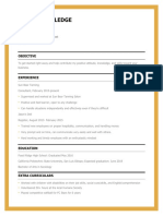 My Resume PDF