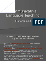 communicative language teaching  3 