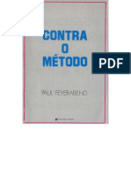 FEYERABEND, Paul. Contra o MÃ©todo (1)