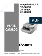 Canon DR 6050C - DR 7550C - DR 9050C Parts Catalog
