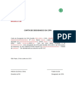 Carta Designado de CIPA