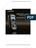 GPS Oregon 550 GARMIN Manual Español