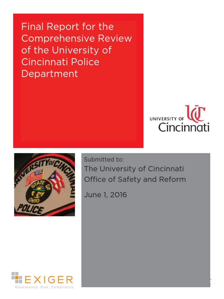 UCPD Comprehensive Review Report | PDF | Los Angeles Police Department ...