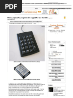 Making A Powerful Programmable Keypad For Less Than $30