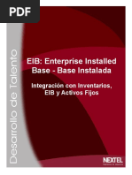 EIB Integración Con Inventario - EIB - Activo Fijo