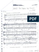 ugoy ng Duyan music sheet