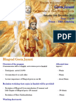 Geeta Jayanti: The Birthday of Holy Bhagvad Geeta