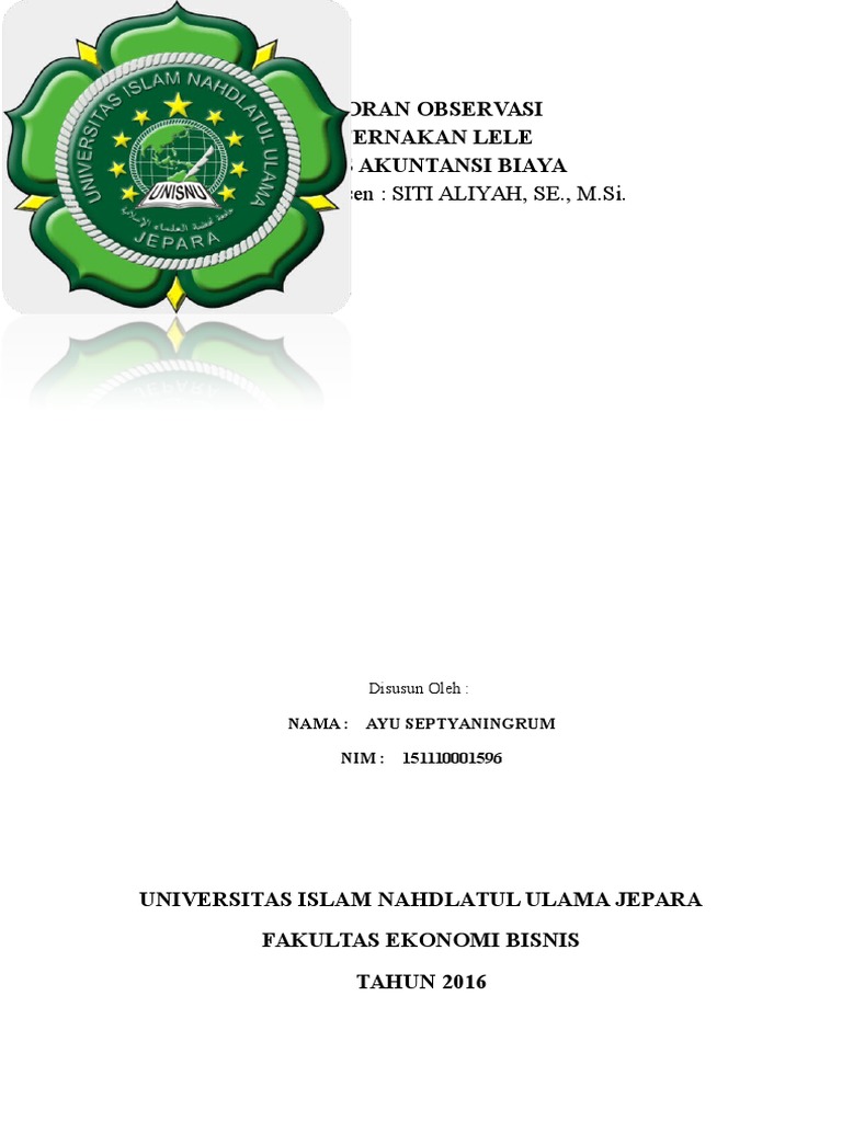 Makalah Ayu Akuntansi Biaya Doc