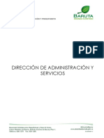 Direccion de Administracion y Servicios PDF