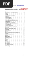 A Comparative Overview of Energy - Jan Van Staveren
