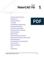 WaterCAD V8i User's Guide PDF