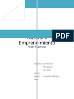 Plantilla Avance Emprendimiento - Unidad I