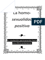 La Homxsexualidad Positiva.