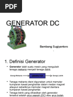 Generator DC