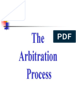 Arbitration Process and Procedures - 32 Pages