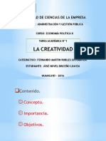 La Creatividad