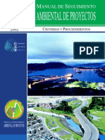 Manual de Seguimiento Ambiental de Proyectos 2002