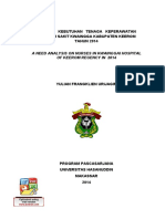 Tesis Analisi Kebutuhan Tenaga Keperawatan PDF