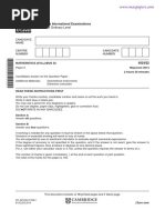 GCSE Iteration Exam Questions (Higher) | PDF | Test (Assessment) | Analysis