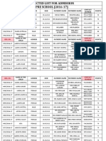 News - Events-Selected List of Students