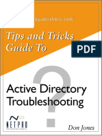 Active Directory TroubleShooting PDF