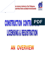 PCAB Mandate Licensing and Registration - 60 Pages