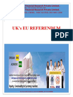 Uk'S Eu Referendum: Capitalstars Financial Research Private Limited., Capitalstars Financial Research Private Limited.