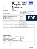 Inspection request form