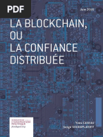 Download Yves Caseau et Serge Soudoplatoff - La blockchain ou la confiance distribue by Fondapol SN315137307 doc pdf