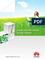HUAWEI AnyOffice Mobile Security Solution Datasheet