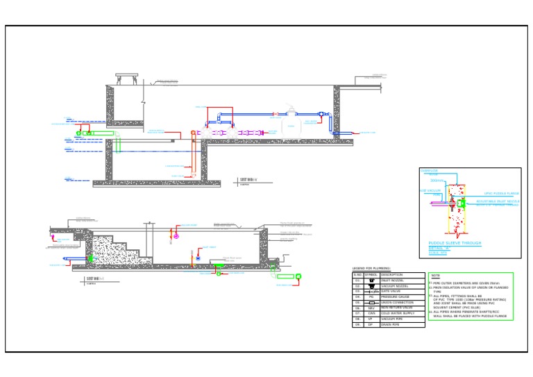 Swimming Pool Section Details PDF | PDF | Art