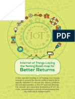Internet of Things Laying The Testing Road-Map For Better Returns