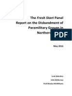 The Fresh Start Panel Report Paramilitary Groups