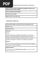 Estágio Em Promoção Da Saúde e Qualidade de Vida