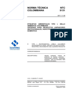 NTC 5131 Etiquetas Ambientales Tipo I