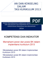 BK Dalam Implementasi Kurikulum 2013