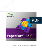 Getting Started Guide Paperport